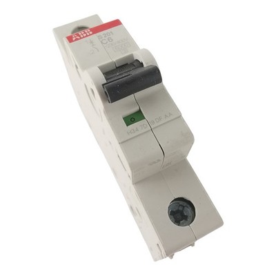 ABB S201 C6 Leitungsschutzschalter 1-polig Sicherungsautomat LS-Schalter