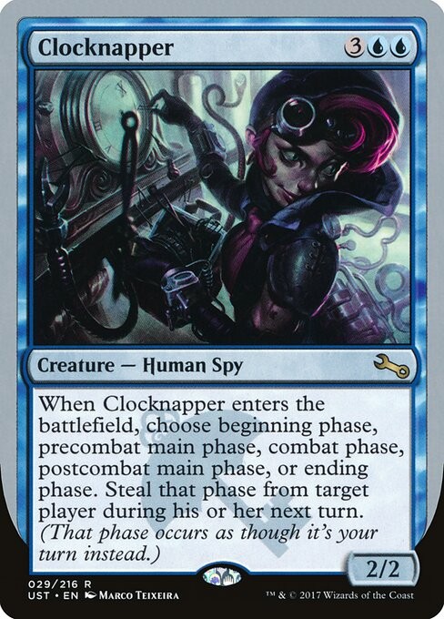 Clocknapper NonFoil Unstable 29 NM MTG