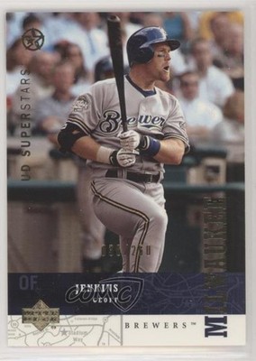 2002-03 Upper Deck UD Superstars Gold /250 Geoff Jenkins #95 0t2