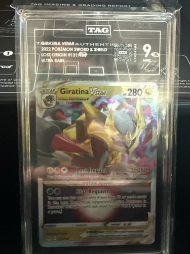 Giratina VSTAR graded TAG 9 for sale on eBay