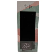 New View To Do List Chalkboard with Chalk Included Abstract Design
