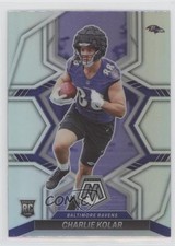 2022 Panini Mosaic Rookies Silver Prizm Charlie Kolar #363 rf2