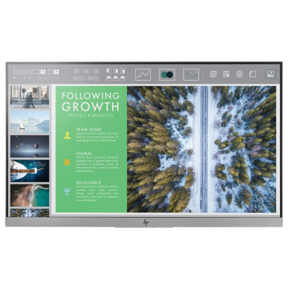 HP EliteDisplay E243 23.8" FHD Monitor 5 ms 16:9, HDMI, VGA Tilt, Pivot, No Base