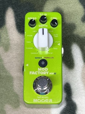 Mooer Mod Factory MKII Effect Pedal - Chorus, Flanger, Tremolo, Phaser and MORE