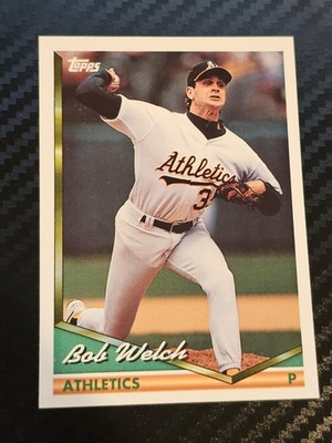 1994 Topps - Bob Welch #521 Oakland Athletics 