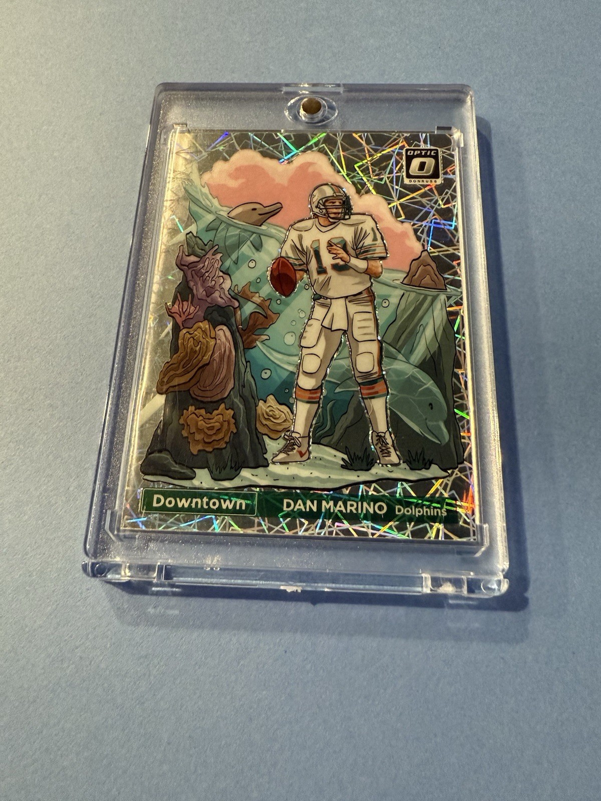 2023 Panini Donruss Optic Downtown Dan Marino #D-8 NM Miami Dolphins SSP HOF