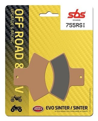 Bremsbelag SBS 755RSI Offroad Racing Sintermetall Polaris Diesel Magnum Scramble