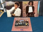 2 CLASSICS ! Michael Jackson OFF The WALL & THRILLER LP Gatefold Epic + Bonus