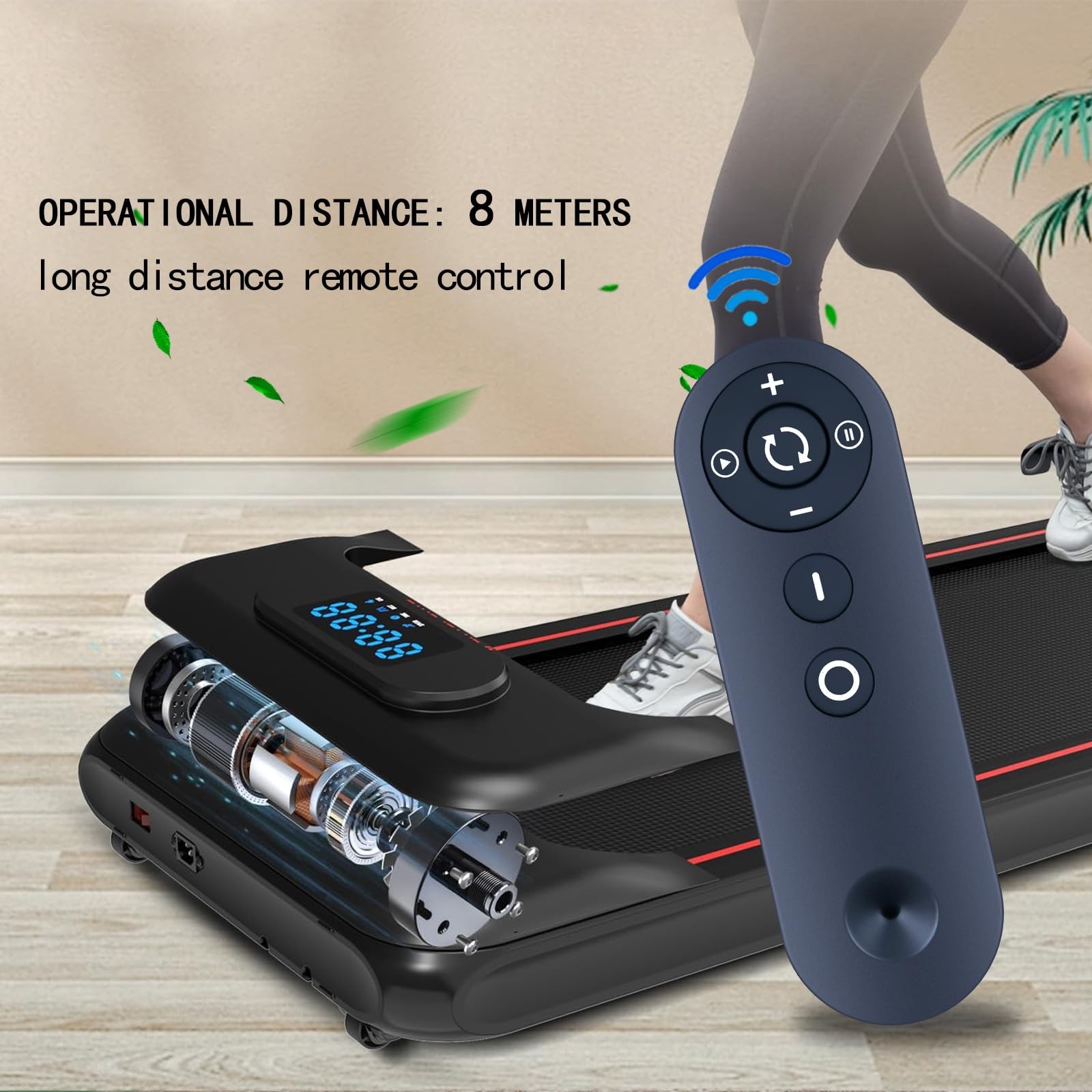 Telecomando di Ricambio Adatto per Tapis Roulant Cursor Fitness Walking Pad foto 3