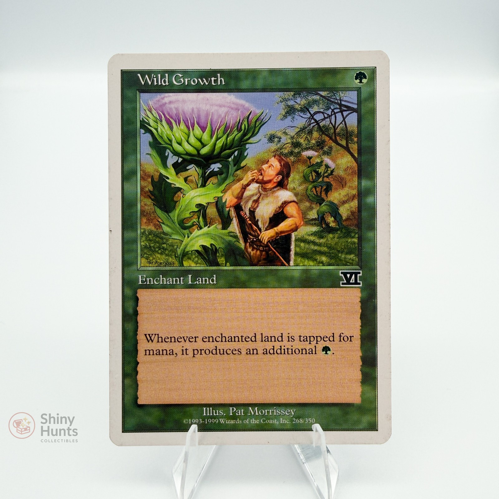 Magic The Gathering Wild Growth Classic Sixth Edition Regular LP