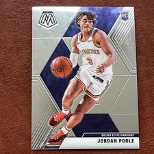 2019-20 Panini Mosaic Jordan Poole RC Rookie #228 Warriors
