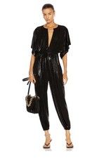 Norma Kamali Rectangle Jog V Neck Sleeveless Jumpsuit SOLD OUT NWT 