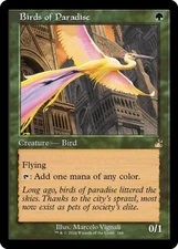 Birds of Paradise (Retro Frame) - Near Mint MTG Ravnica Remastered