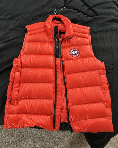 Canada Goose Arctic Program Men's L Orange Crofton Vest