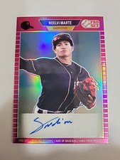 2021 Leaf Trinity Noelvi Marte SSSP/20 PINK PA-NM1