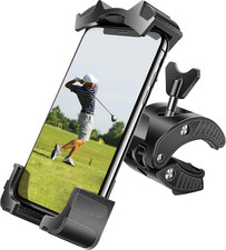 Universal Phone Holder Golf Cart, Phone Mount for Bike, Bicycle, Push Cart, Boat