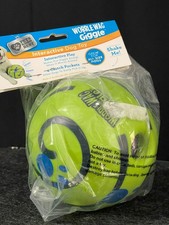 NEW 5.5" Original Wobble Wag Giggle Ball for Dogs Squeaky Dog Toy