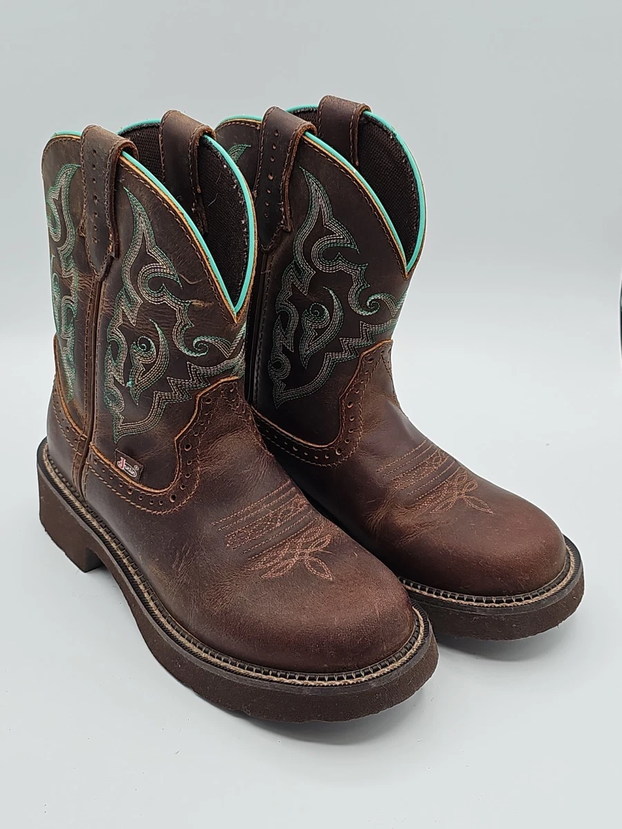 Justin Boots Women 7.5 US Western Equestrian Boots for sale | eBay