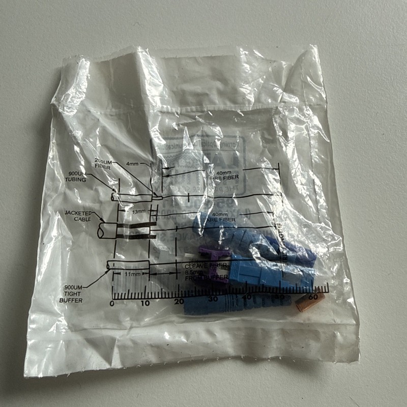 Corning Unicam LANscape Pretium Ceramic Ferrule Single Mode Connector