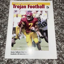 1999 USC Trojans Football Spring Prospectus Chad Morton Cover