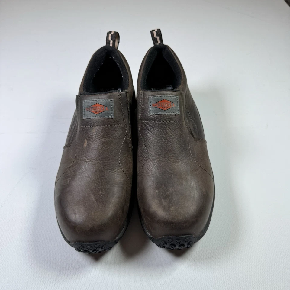 Merrell Men's 11 M  Jungle Moc Composite Toe Safety Shoe Espresso Brown - Image 3 of 4