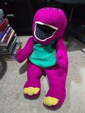 Vintage 1992 Barney The Purple Dinosaur Plush - 30 Inches