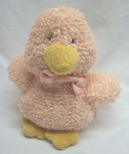 VINTAGE RUSS PEACH CHAPSY THE TERRYCLOTH DUCK 5" Plush STUFFED ANIMAL Toy