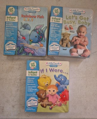 Leap Frog Little Touch Library Interactive Book & Cartridge Bundle Brand New 
