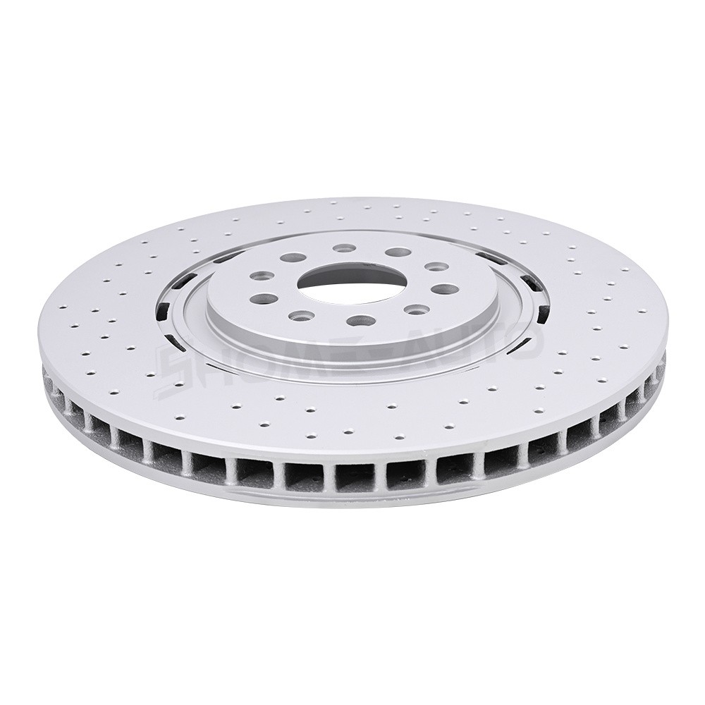 For 2017 2018 2019 2020 Maserati Levante Front Brake Pads And Rotors Drilled