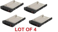 Lot of 4 Supermicro Gen3 Hard Drive Caddy 2.5" SFF SB16105 MCP-220-00047-0B