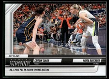 2025 Panini Instant WNBA Caitlin Clark/Paige Bueckers 1/7178 SP Fever/Wings #146