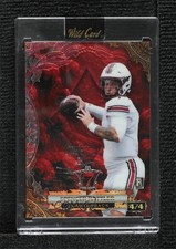 2024 Wild 7 Card Studs Promo Diamonds 4/4 Spencer Rattler Rookie RC 7m3. rookie card picture