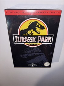 BRAND NEW JURASSIC PARK NES LIMITED RUN GAMES NINTENDO ENTERTAINMENT SYSTEM MINT