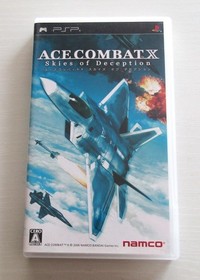 PSP Ace Combat X Skies of Deception & X2 Joint Assault Sony Playstation Portable