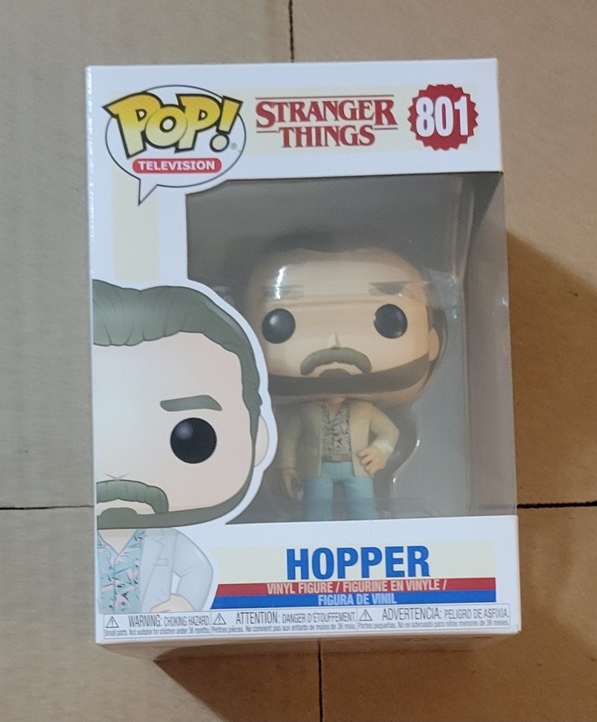 Funko Pop! Stranger Things Hopper #801 Vinyl Figure