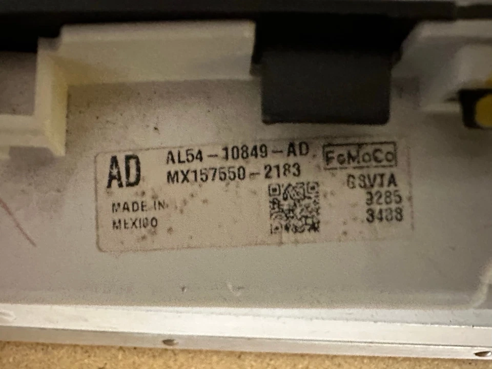 Painel de instrumentos velocímetro 2010 2011 Ford Ranger 164.906 milhas - Imagem 3 de 3