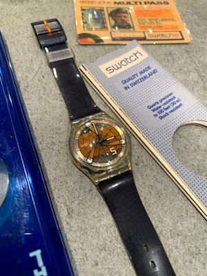 Vintage 1997 Swatch Access ''The Fifth Element'' SKZ105 - With MULTI PASS CARD