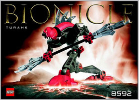 Lego Bionicle 3 Warriors Collection: Kohrak 8565 Rahkshi Turahk 8592 Lehvak 8564