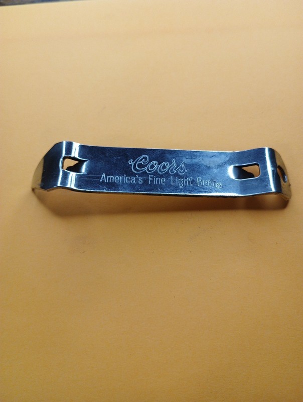 Coors Light Beer Bottle Opener, Vaughan CHGO, U.S.A. 66