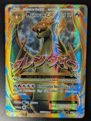 M Glurak EX 101/108 Evolution deutsch Pokemon Karten Played