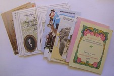 LOT 21 carnet croix rouge 1965 1966 1968 1971 1972 1975 1976 1977 1978 1979 1980