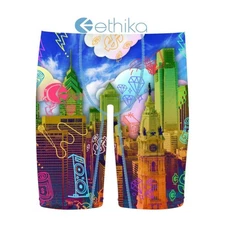 Ethika Boxer Brief MLUS3534 Mens Multicolor MLUS3534