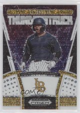 2020 Prizm Draft Picks Thunderstruck White Donut Circle 13/50 LJ Jones IV v9t