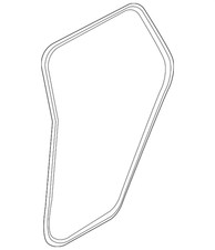 Genuine Nissan Surround Weather-Strip 82831-6RR0C