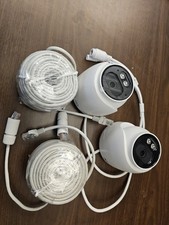 ZOSI 2Pack C220 4MP One-Way Audio PoE IP 100ft Night Vision Camera Outdoor