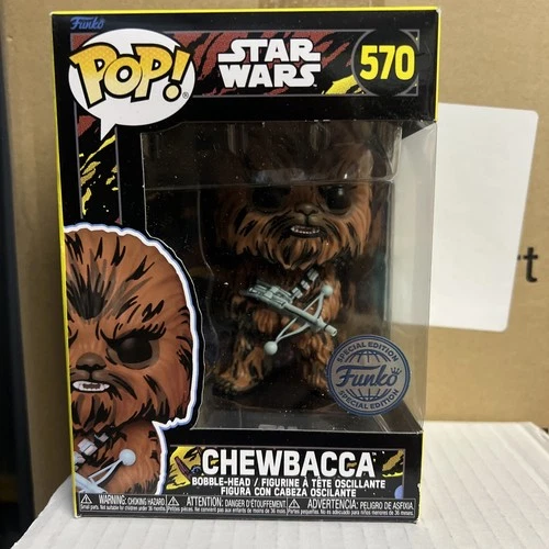 Star Wars - Chewbacca Retro Series Pop! Vinyl Figure (RS) #570 Funko Special