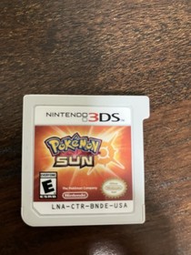 Pokemon Sun - Nintendo 3DS CIB 
