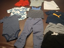 Boys 12/18 Months Clothing Lot 10 Pc In All Great Condition.