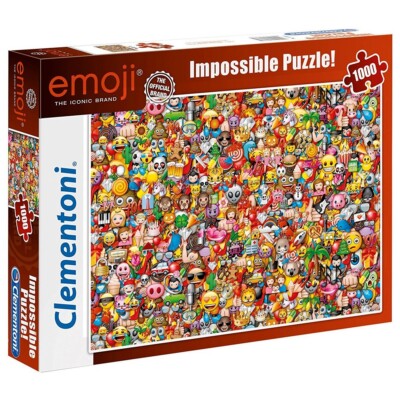 IMPOSSIBLE PUZZLE - EMOJI   - Clementoni 39388 - 1000 Teile Pcs.