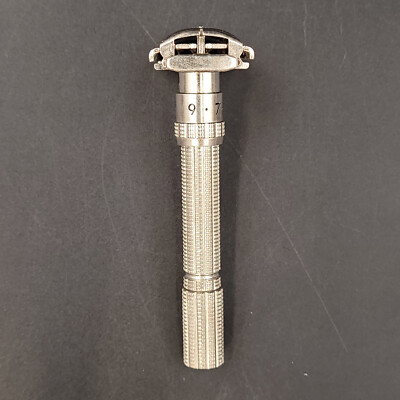 1964 Gillette Slim Adjustable 1-9 DE TTO Razor Date Code J2 | eBay